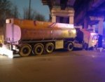 В Ростове бензовоз врезался в железнодорожный мост