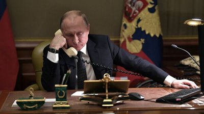 Путин и Меркель обсудили ситуацию на Украине